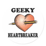 GEEKY HEARTBREAKER STICKERS