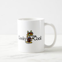 Geeky is the new cool coffee mugs