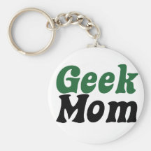 Geeky Mom Keychain