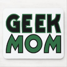 Geeky Mom Mouse Pads