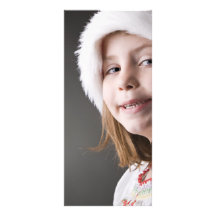 geeky santa elf customized rack card
