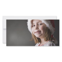 geeky santa elf photo cards
