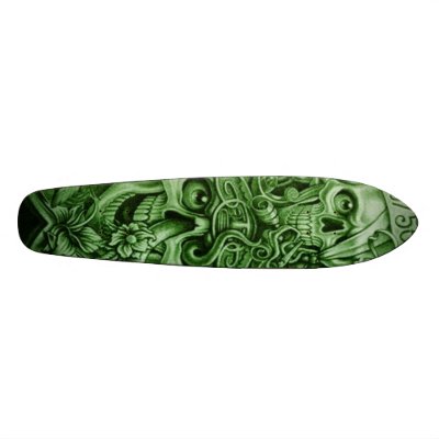 geen skull skateboards by ritonman