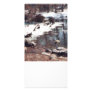 Geese on an Icy Pond Photo Greeting Card