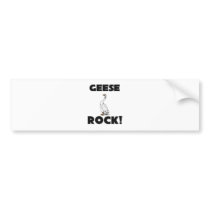 Geese Rock Bumper Sticker