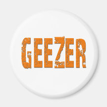 Geezer Fridge Magnet