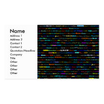 Geir Text Design I Profile/Business Card