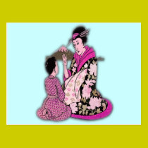 Geisha cartes postales