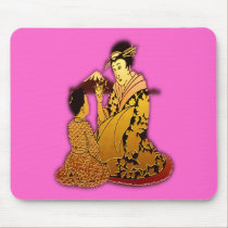 Geisha d'or tapis de souris