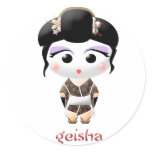 Geisha Girl Stickers