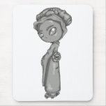 Geisha gris solide tapis de souris