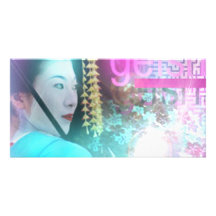 Geisha Picture Card