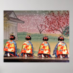 Geisha Row Posters