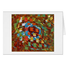 Gelatin Weave I Greeting Cards