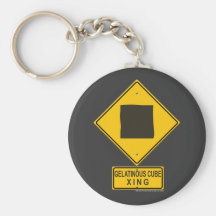 Gelatinous Cube XING Key Chain