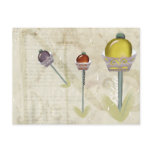 Gelato Italy grape lemon wildberry postcard