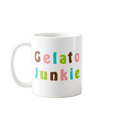 Gelato Junkie Coffee Mugs by coastalyogagirl