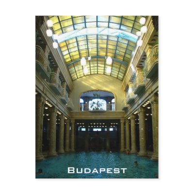 Gellert Bath Post Cards by ribizlifozelek