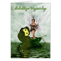 Gelukkige Verjaardag, Flemish - Dutch Birthday Car Card