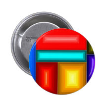Gem colourful design pin