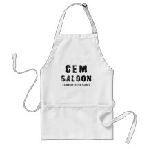 GEM SALOON APRON