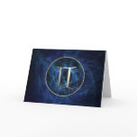 Gemini Birthday Card