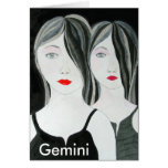 Gemini Greeting Card