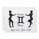 Gemini Constellation/Zodiac Invitation