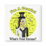 Gemini Excuse Magnet