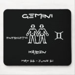 Gemini Personalized Mousepad