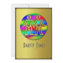 Gemini Rainbow Colour Twins