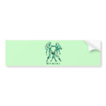 Gemini Sign Bumper Sticker bumper stickers