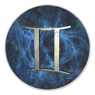 Gemini Stickers by packratgraphics