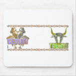 Gemini Taurus zodiac Mouse Pads