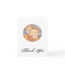 Gemini Thank You Card