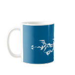 Gemini Tribal Teal Mug