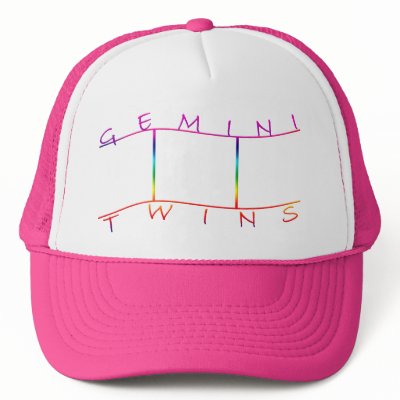 Gemini Twins hat by graphicdesignlady