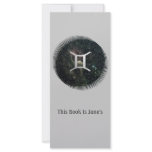 Gemini Twins Zodiac Star Sign Universe Bookmark