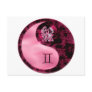 Gemini Yin Yang Post Cards