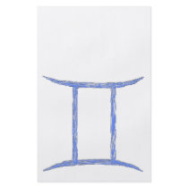 Gemini. Zodiac Astrology Sign. Flyers