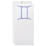 Gemini. Zodiac Astrology Sign. Rack Card Template