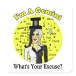 Gemini Zodiac Chick Excuse