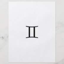 Gemini - Zodiac Sign Personalized Flyer