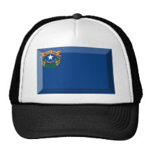 Gemme de drapeau du Nevada Casquettes