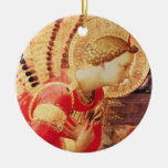 Gemme de rubis d'ARKHANGEL GABRIEL Décoration Pour Sapin De Noël
