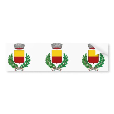 Gemona del Friuli Stemma, Italy Bumper Stickers by bestflag