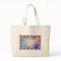 Gems, Jewels, Flower n Healing Stones Canvas Bags
