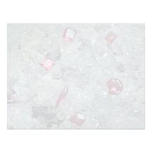 Gems on crystals custom letterhead