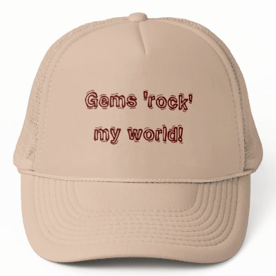 Gems 'rock' my world! hat by lelehar