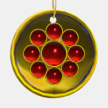 GEMSTONE MON CHRISTMAS TREE ORNAMENTS